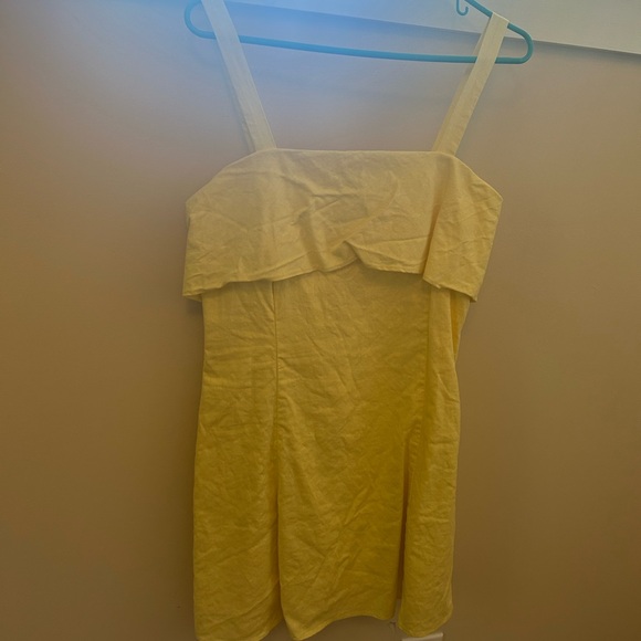 Banana Republic LINEN-BLEND MINI DRESS size 6 - Picture 2 of 4